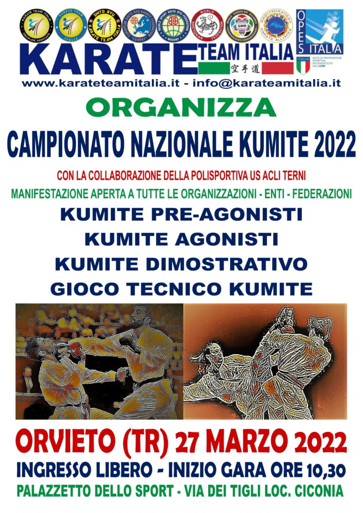 Poster Campionato Nazionale KUMITE 2022 ok-1